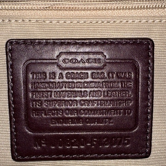 Coach 2008 Purple and Light Pink Studded Signature Needs Some Love - Picture 8 of 10